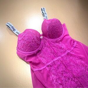 Juicy Couture Pink Lace Intimate